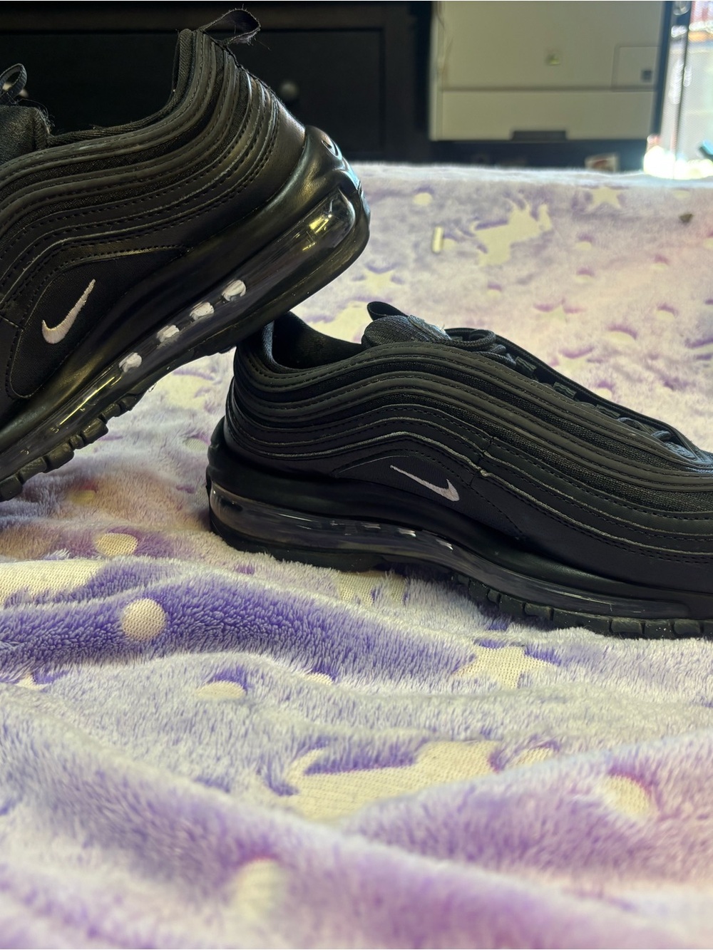 Nike Black Men's Air Max 97 Style Sneakers